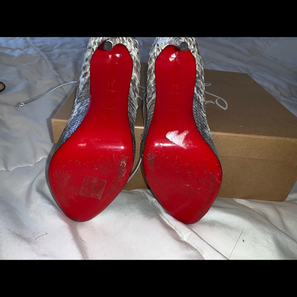 Christian Louboutin Python megavap pumps - Picture 5 of 8